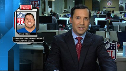 NFL Network Now Update - David Diehl retires