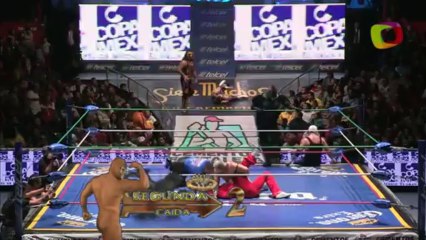 Atlantis, Blue Panther, La Máscara vs Kráneo, Psyco Ripper, Vangellys