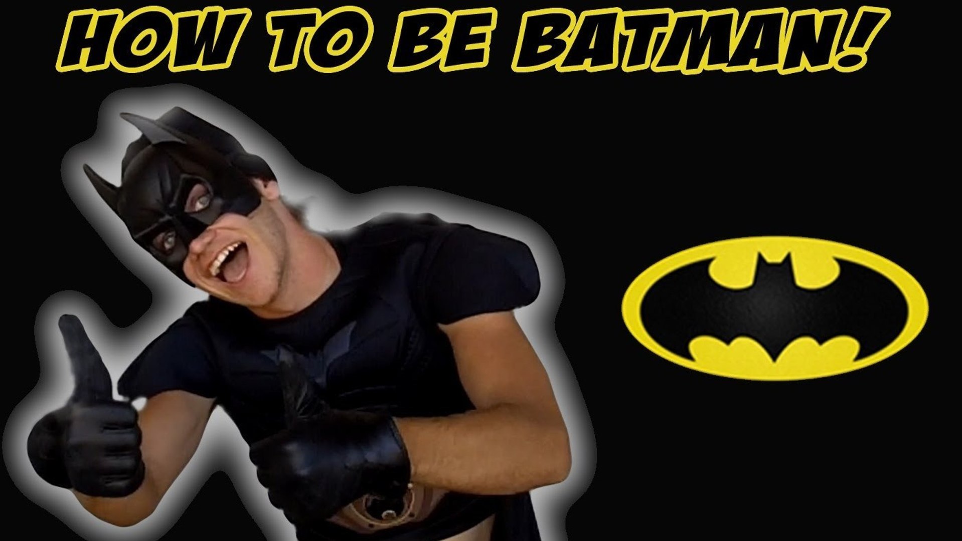 ⁣BATMAN'S GUIDE TO BEING BATMAN - 10 EASY STEPS