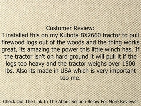 WARN 76000 RT30 Rugged Terrain 3000-lb Winch Review