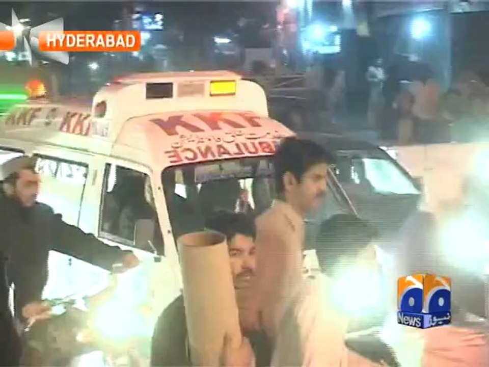 Sindh Cracker Blasts-25 Jan 2014