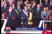 Óscar López Meneses acudió a conciliación con Ollanta Humala
