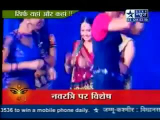 [SBS] 3rd Oct 2011_ Sanaya, Barun & Sana ('Dandiya' Segment)