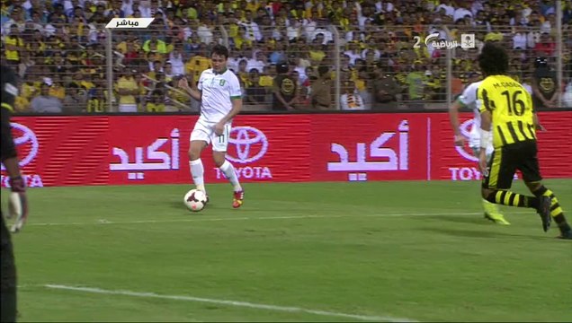 هدف الاهلي الثاني من مارسيو موسورو في الاتحاد بتعليق الجزائري يزيد مواقي - الاهلي 2-1 الاتحاد - دوري جميل 24/01/2014 HD