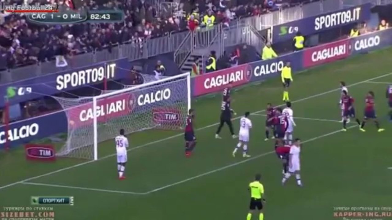 Keisuke Honda, el peor corner jamás visto