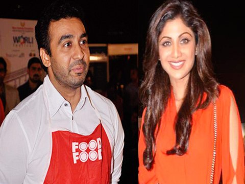 Raj Kundra Cooks For Shilpa Shetty At Worli Food Festival