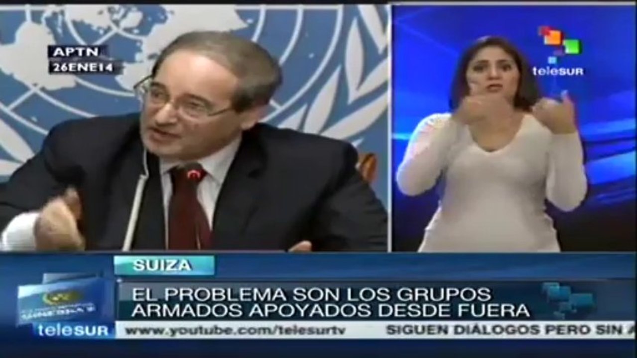 Estado sirio no impide salida de civiles de Homs: Faisal Mekdad