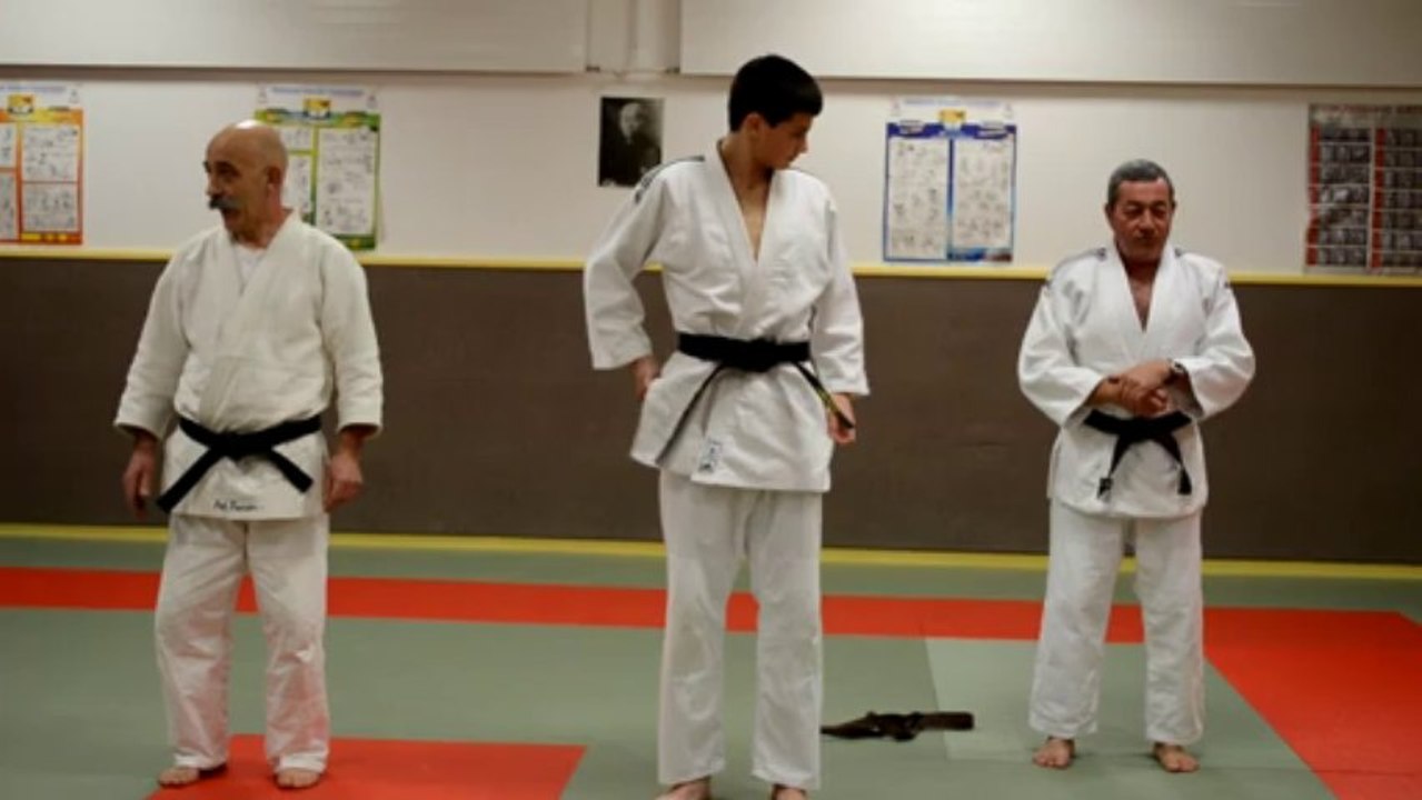 Remise ceinture noire de judo à Antoine Glenisson