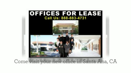 Renting Office in Santa Ana 92705