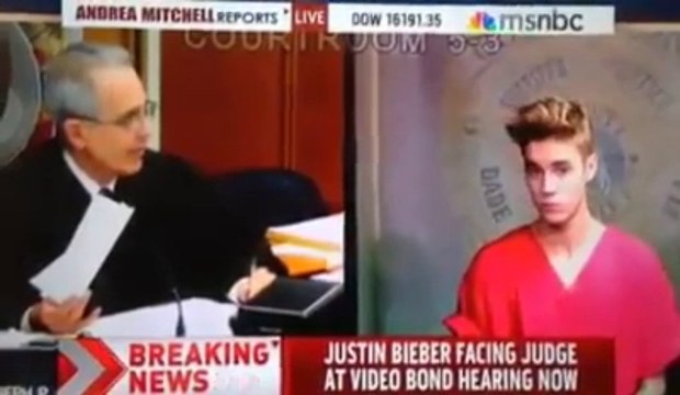 MSNBC Interrupts Congresswoman To Report On Justin Bieber Arrest