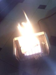 How it burned???