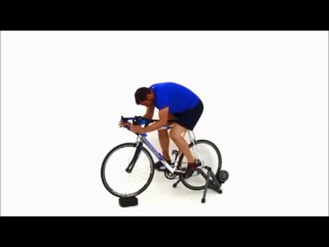 Séance interval training vélo d'appartement (2) fractionné