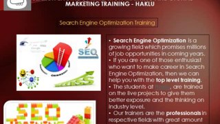 Search Engine Optimization and Digital Marketing Training - HAKLU