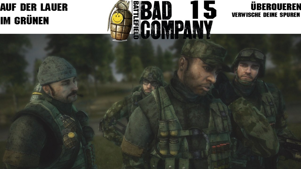Let's Play Battlefield: Bad Company - #15 - Auf der Lauer im Grünen
