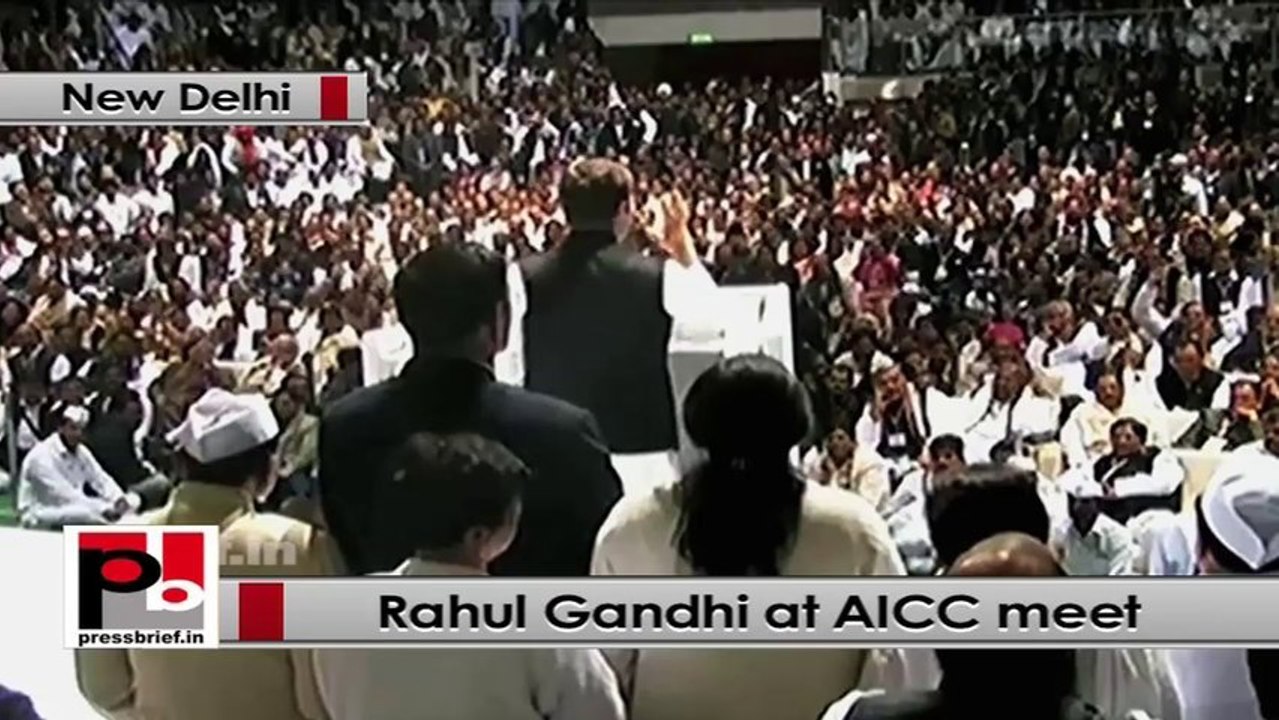 Rahul Gandhi:6 anti-corruption bills pending in Parliament, after we passes RTI and Lokpal Bill