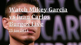 watch  Garcia vs Burgos live streaming world boxing