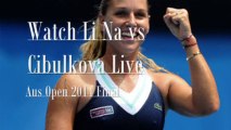 watch Aus Open tennis Li Na vs Cibulkova