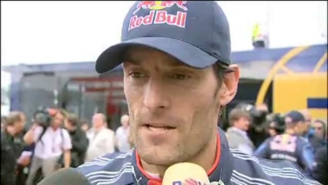 BBC F1 2009: I won fair and square - Webber (2009 German Grand Prix)