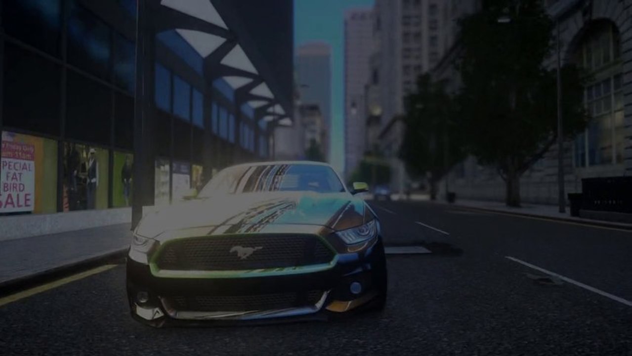 GTA IV HD1080p Ford Mustang GT '15