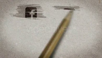 Social Media Pen Reveal - After Effects Template