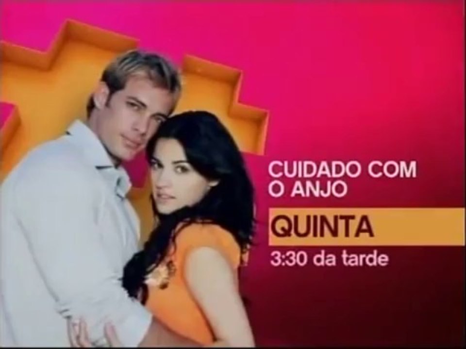 Maite Perroni na chamada de Cuidado com o Anjo