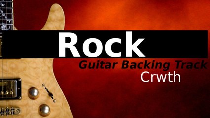 Rock Backing Track for Guitar  F Sharp Minor - Crwth