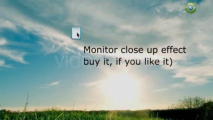 Monitor Close-up - After Effects Template