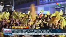 José María Villalta cierra campaña llamando a ignorar la campaña sucia