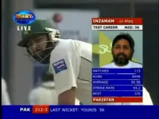 Inzamam Ul Haq Entry In Home Ground Multan Stadium