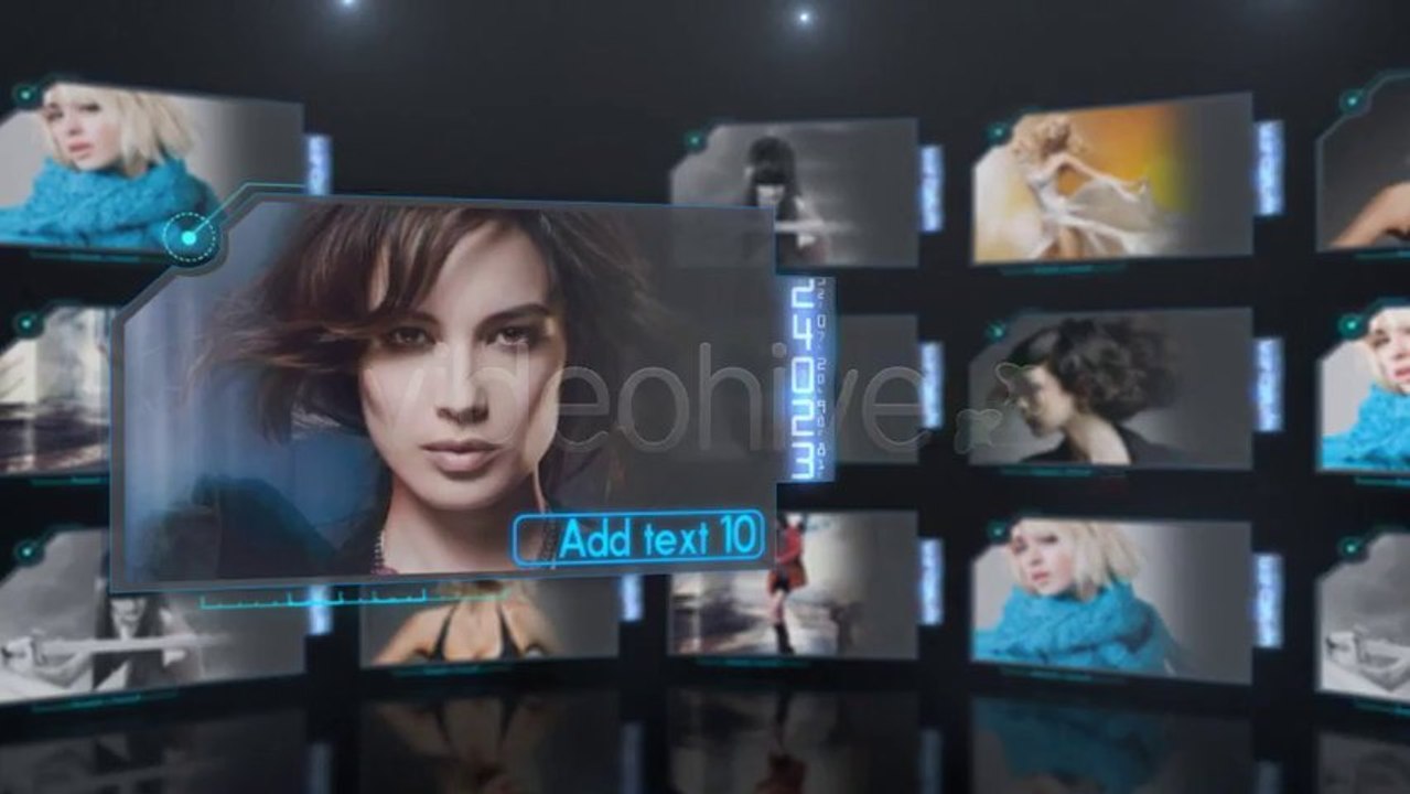 Circle Screens - After Effects Template