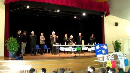 25_01_14 remise de la médaille et du Label de l'école de foot