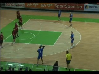 Arena Zenica, left back, number 5, blue team