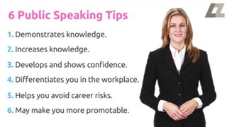 6 Public Speaking Tips