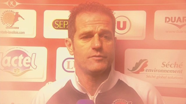 Conférence de presse Stade Lavallois - Clermont Foot (0-0) : Philippe HINSCHBERGER (LAVAL) - Régis BROUARD (CF63) - 2013/2014