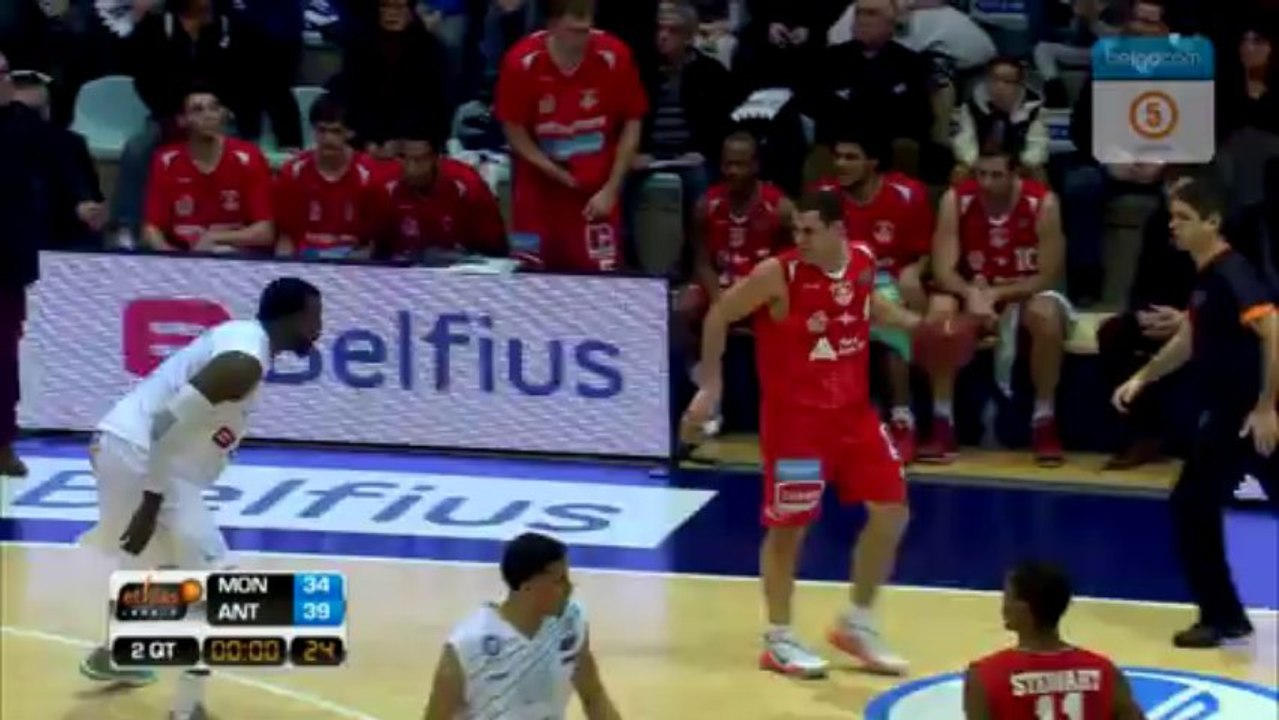 Ethias League Highlights FR / Mons-Hainaut 82 - 81 Antwerp Giants