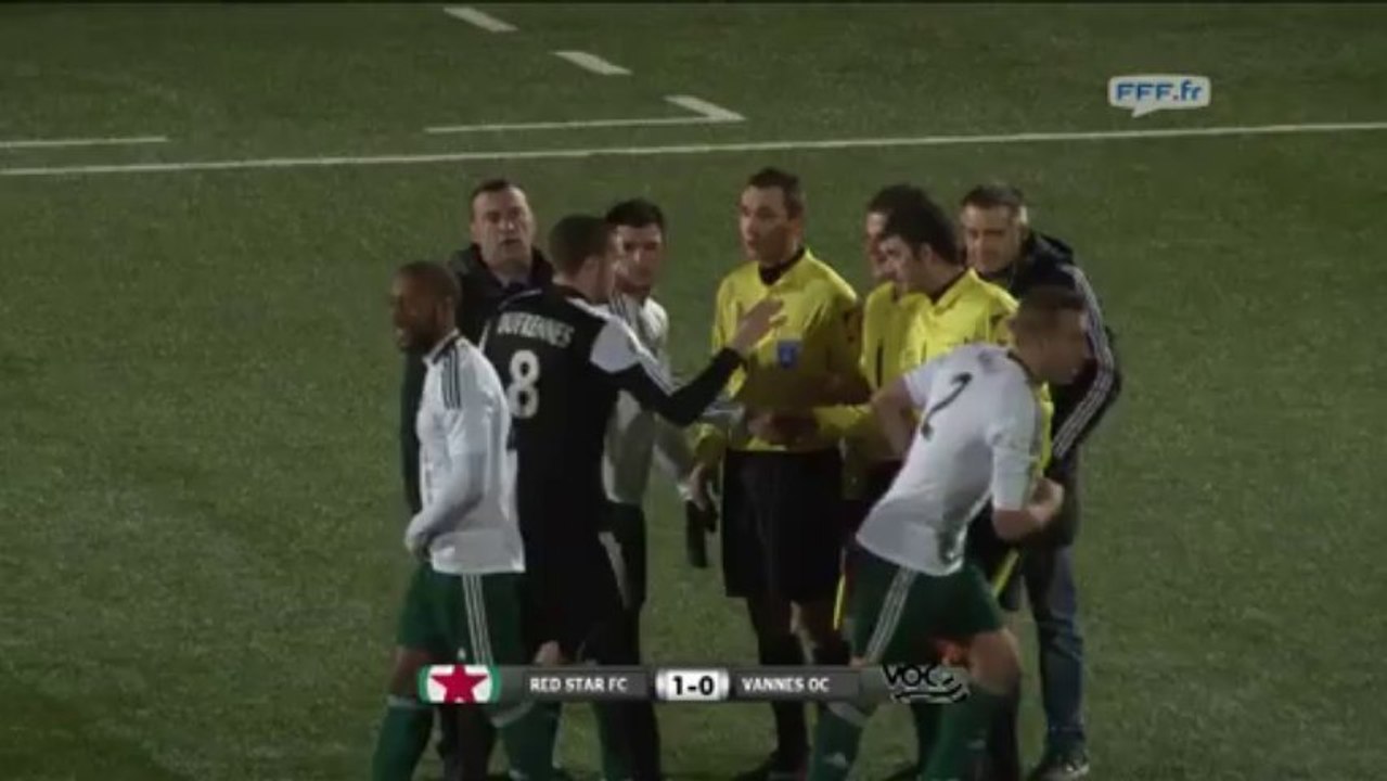 Red Star FC 1 - 0 Vannes OC (24/01/2014)