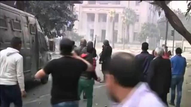 Egypte : des affrontements au Caire pour l'anniversaire de la révolte de 2011