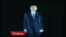 3 Boyutlu Hologram Tekniği ile Partililere Seslenen Başbakan Erdoğan Açıklaması