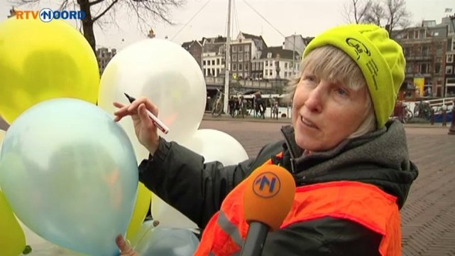 Bodem Beweging voert ook actie in Amsterdam - RTV Noord