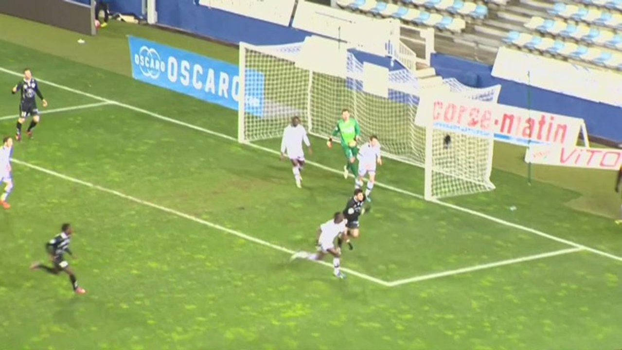 CA Bastia - FC Istres (2-2) - 24/01/14 - (CAB-FCIOP) -Résumé