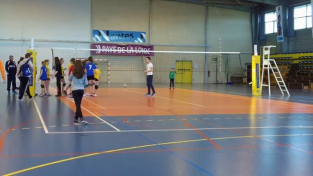 Volley - Benjamines - Coupe - Nantes - Rezé - Douarnenez - 14012014 - 12h - meilleurs - moments