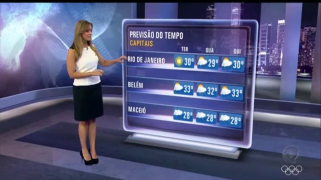 20120619 PREVISÃO DO TEMPO PARA 19/06/2012 TERÇA-FEIRA COM PATRÍCIA COSTA