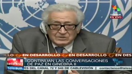 Admite Brahimi que hay miles de prisioneros y desaparecidos en Siria