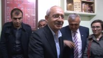 CHP Genel Başkanı Kılıçdaroğlu esnafı ziyaret etti -