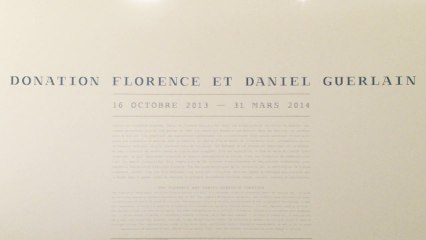 Donation Florence et Daniel Guerlain - Centre Pompidou - BA