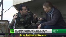RT. Combats entre terroristes à Alep  S/T