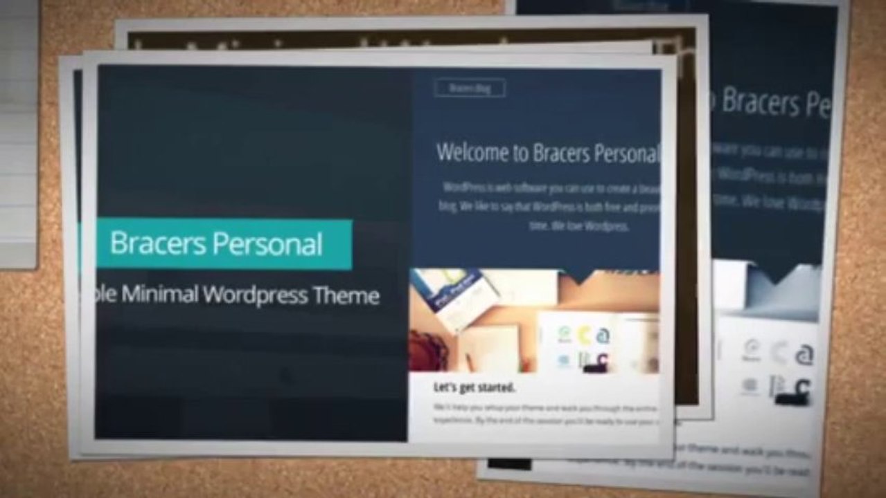 Bracers Personal Minimal Blog Wordpress Theme Download