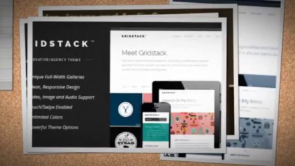 GridStack Responsive Agency WordPress Theme Download