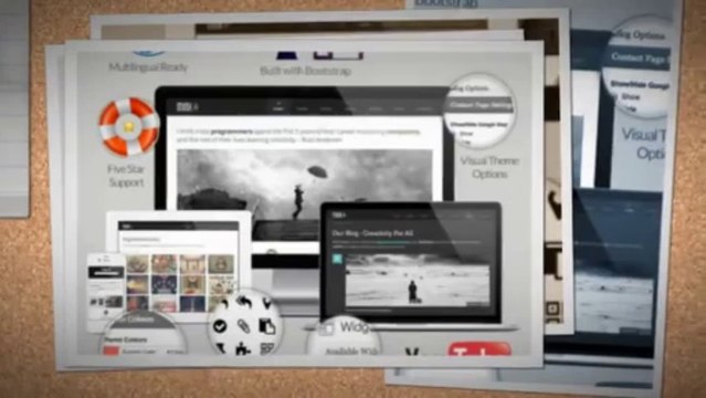 Minx Responsive Bootstrap WordPress Theme Download