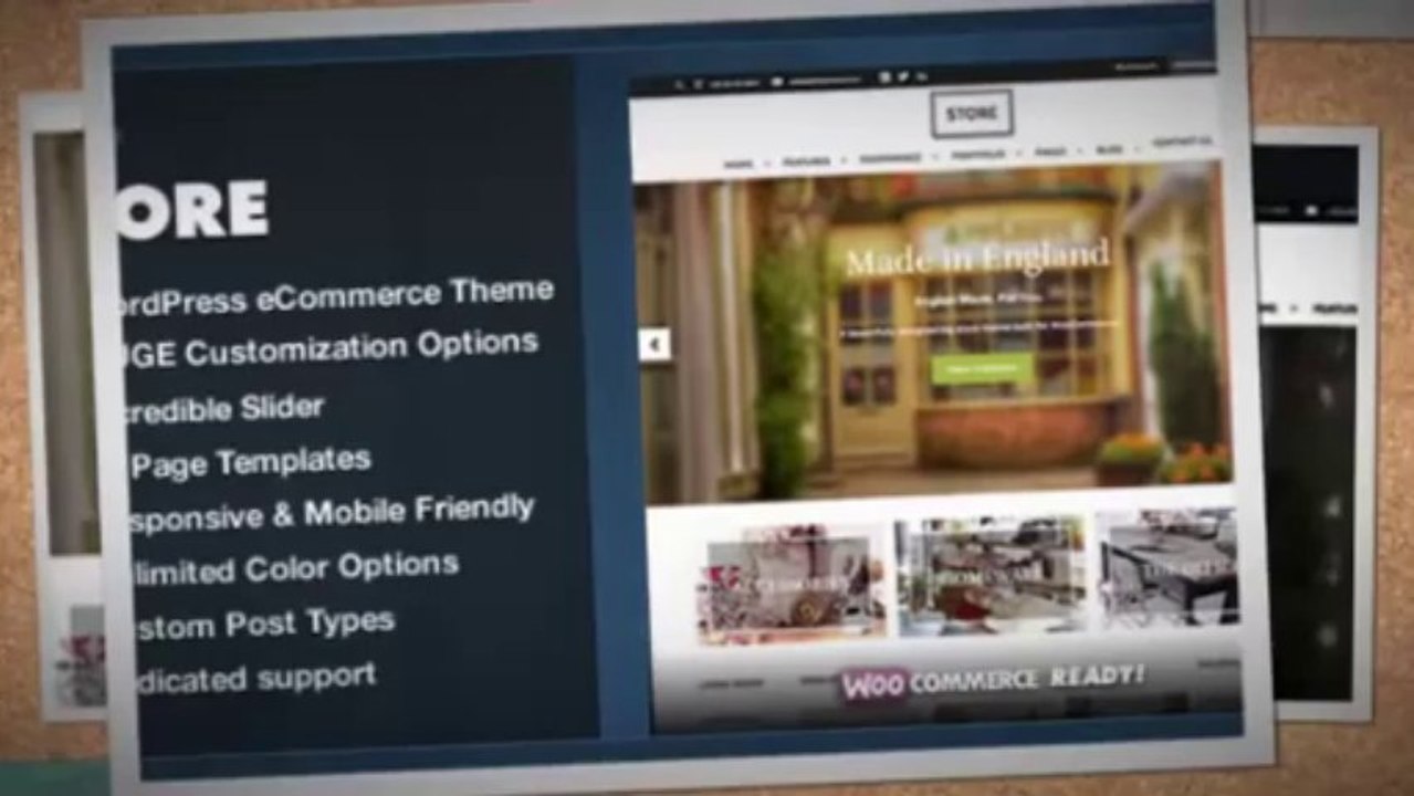 Store eCommerce WordPress Theme Download